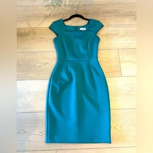 Calvin Klein Green Business Dress